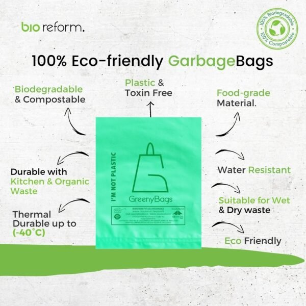 Eid Essentials Combo (4 x Pack of Meat Bags + 1 x Pack of Medium Garbage Bags) - Image 3